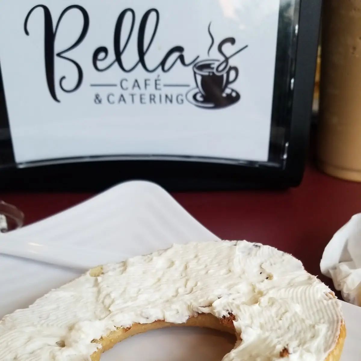 Bagel with Cream