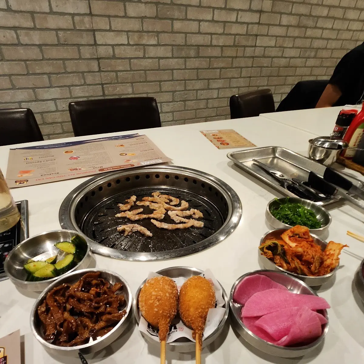 Raw Beef Grilling
