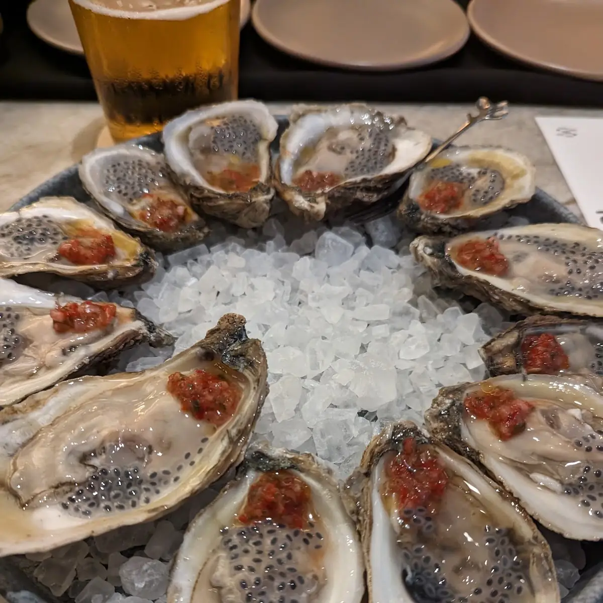 Raw Oysters