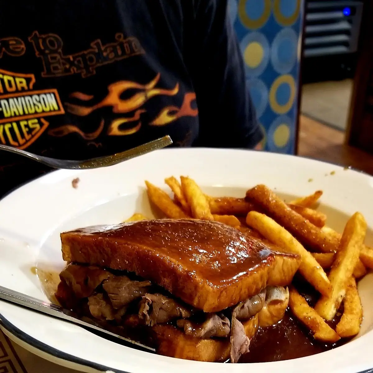 Hot Roast Beef Sandwich