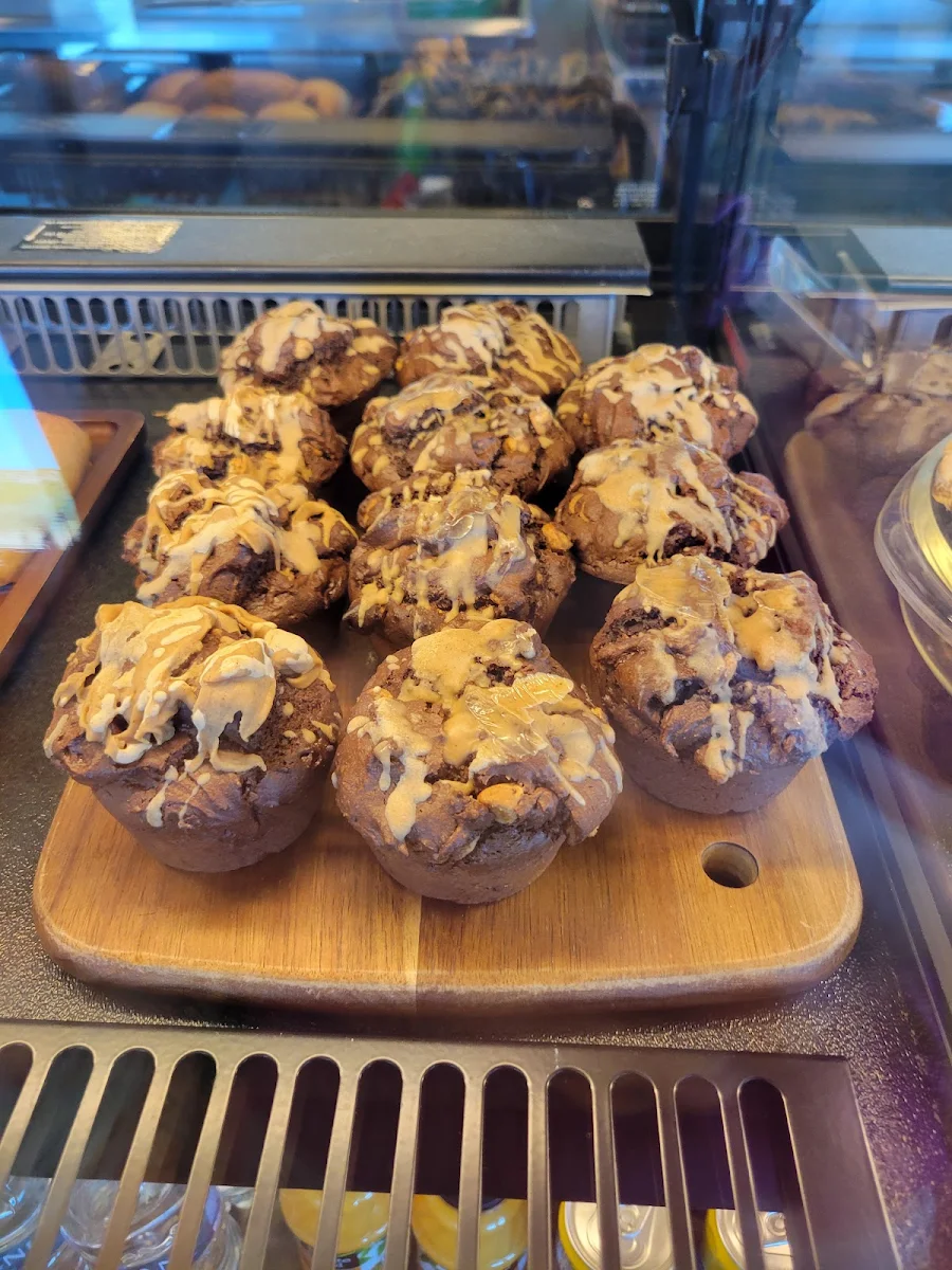 GF Chocolate Peanut Butter Muffins