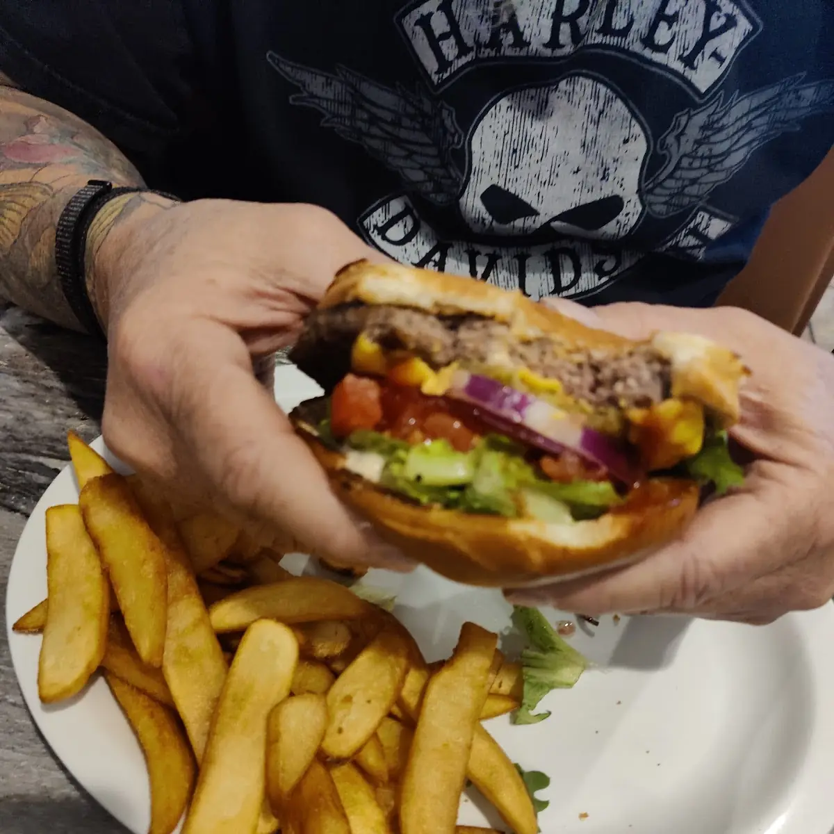Bleu Bacon Burger