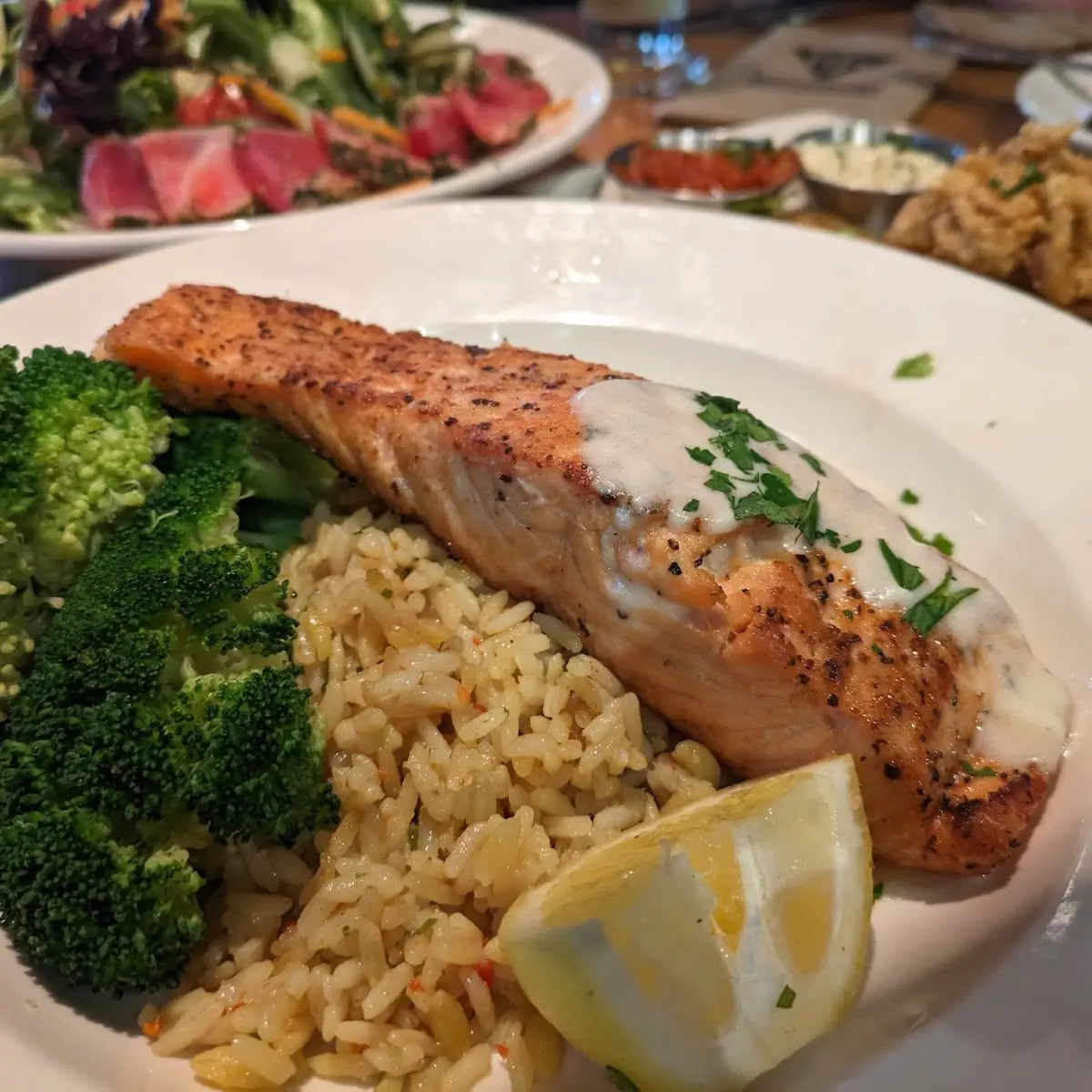 Enlightened Cherry Chipotle Glazed Salmon