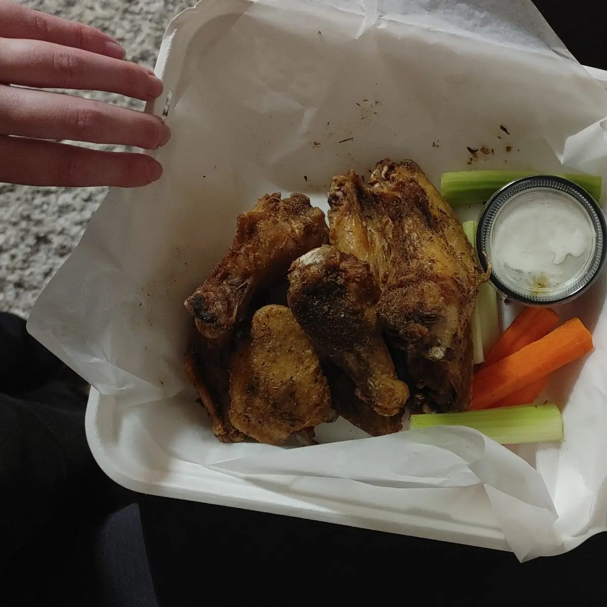 House Dry Rub Wings