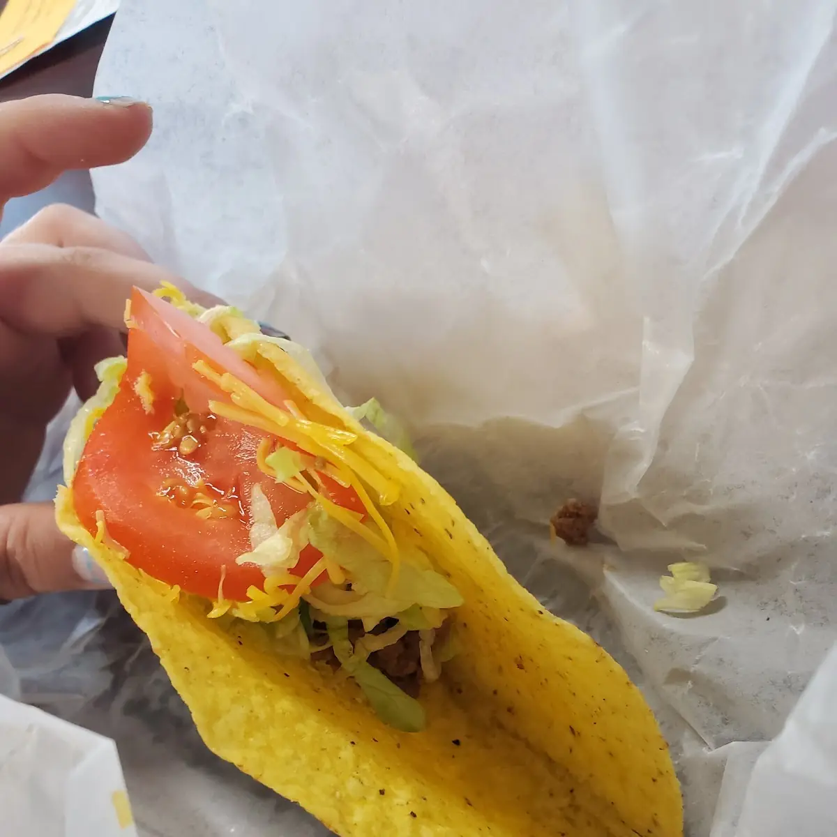Crunchy Taco with Cheese