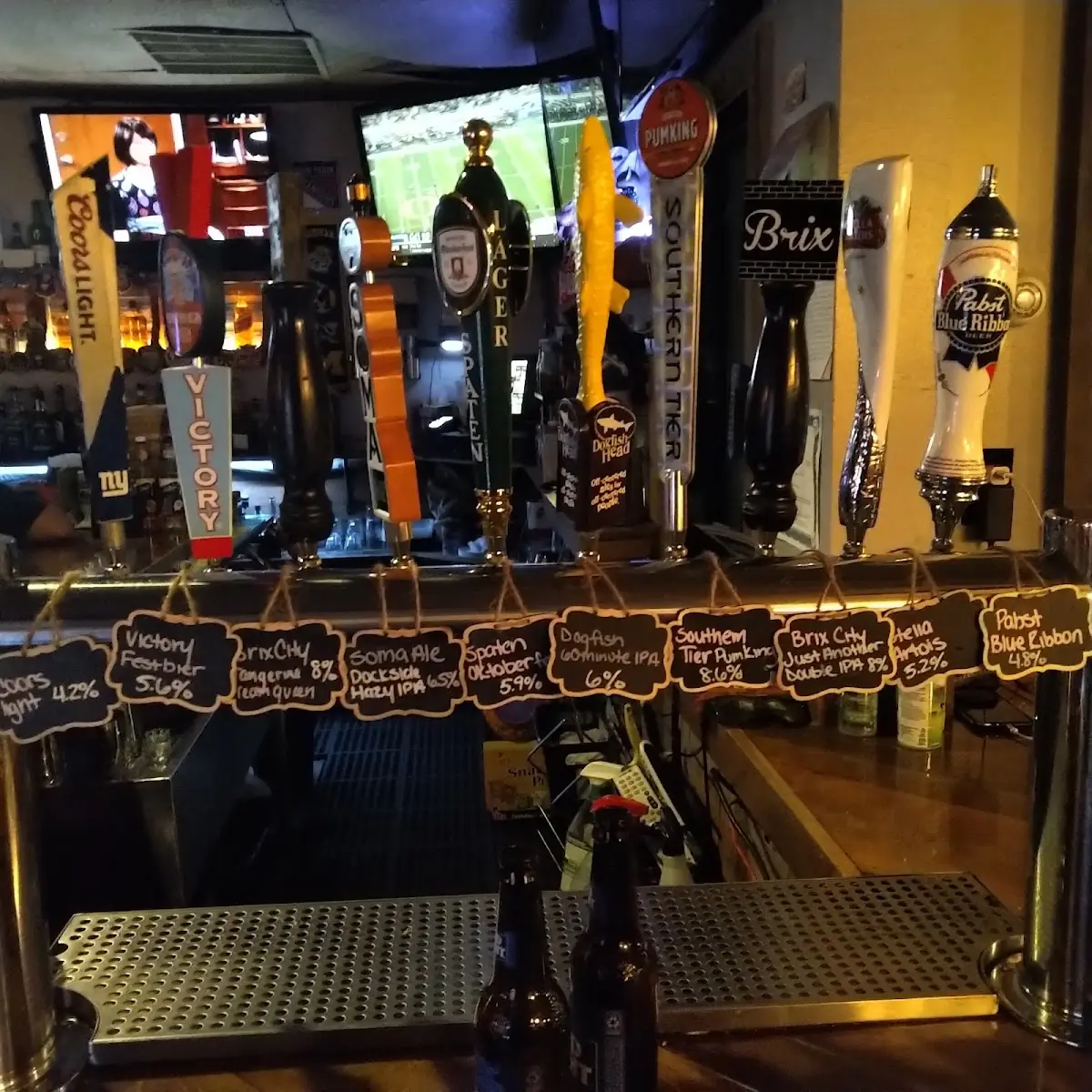 Beers on Tap
