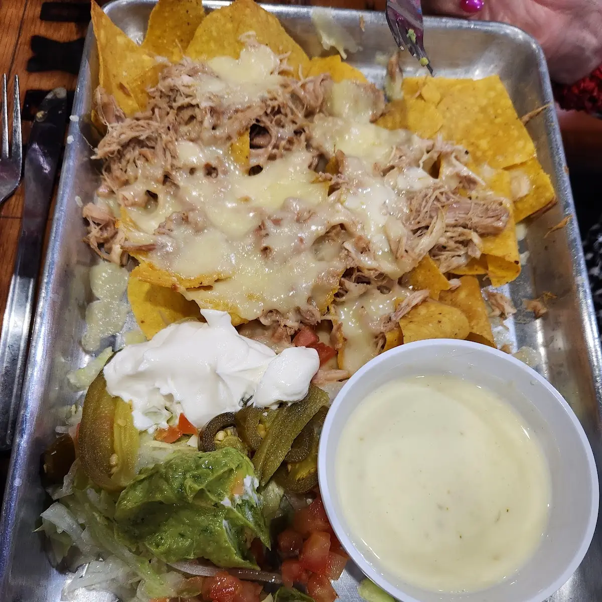 Chicken Nachos Supreme