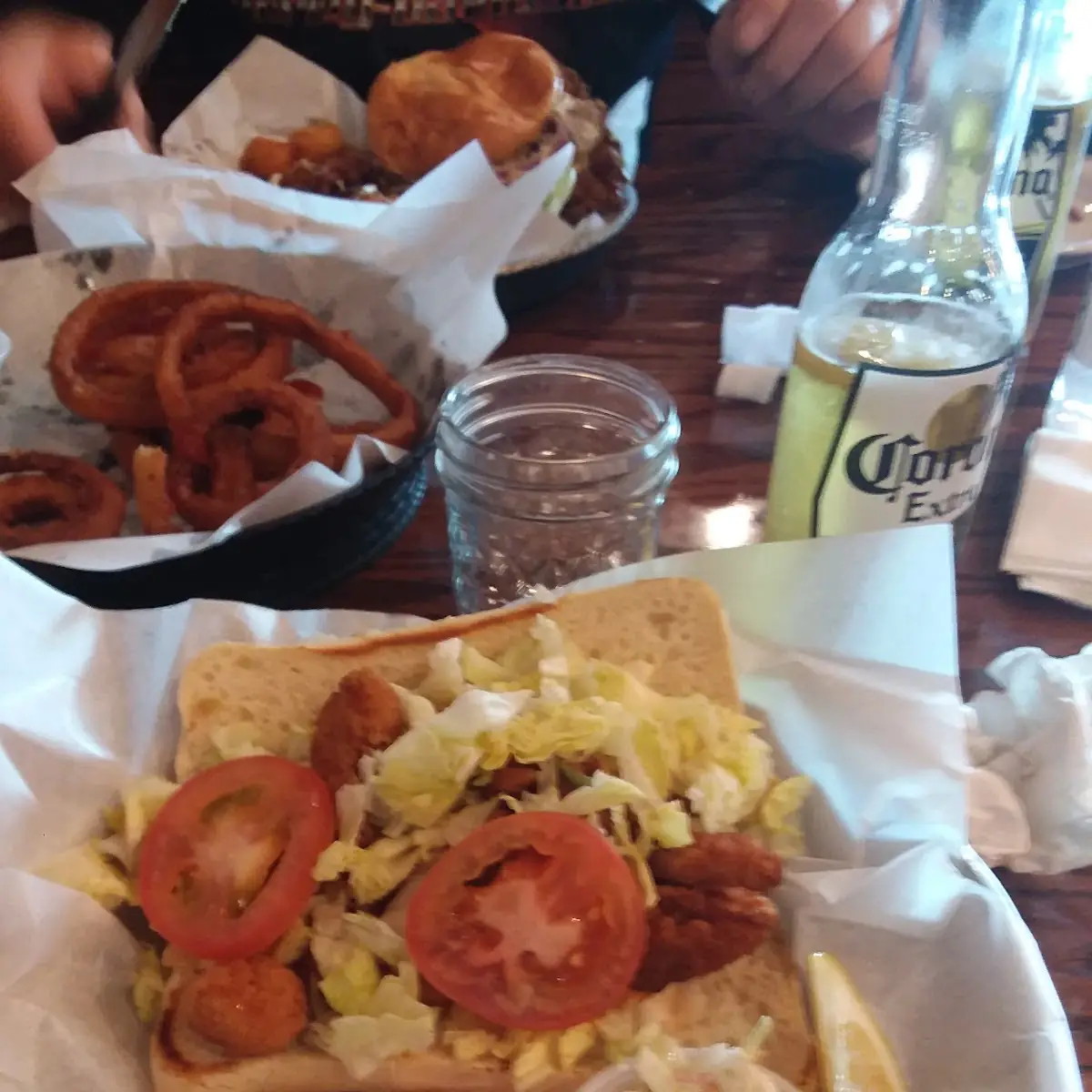 Cajun Shrimp PO Boy