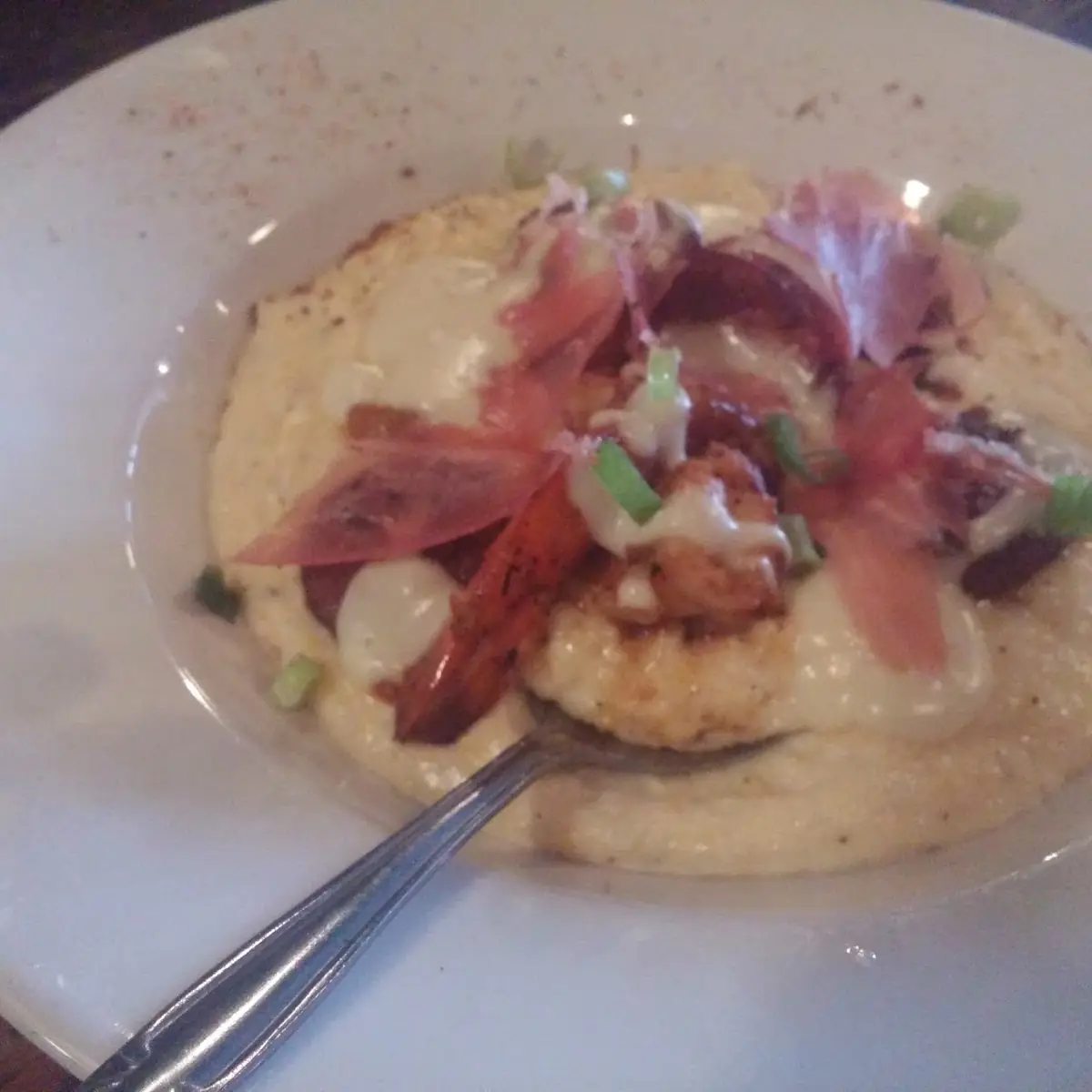 Shrimp and Pimento Cheese Grits
