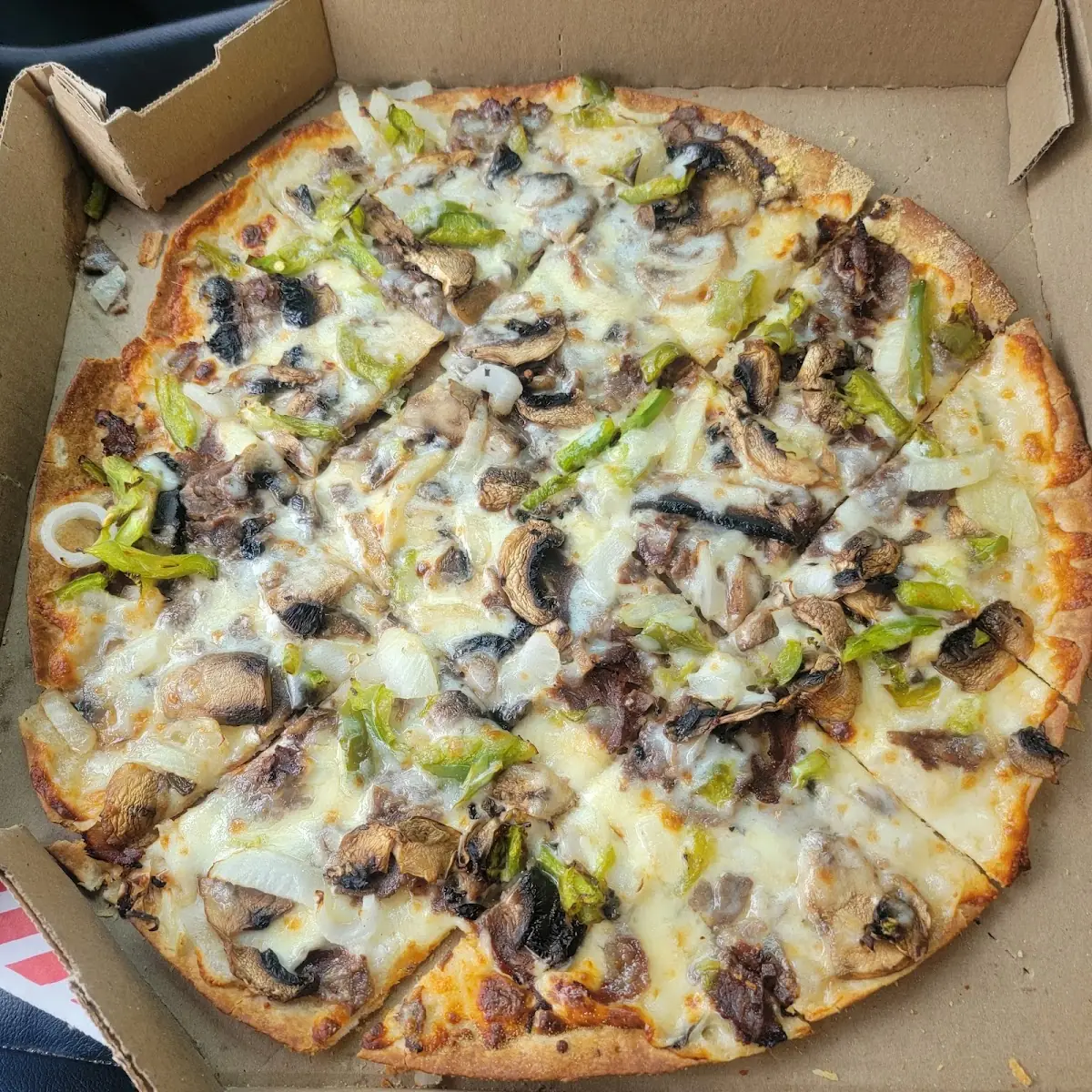 Domino's Philly Cheesesteak Pizza