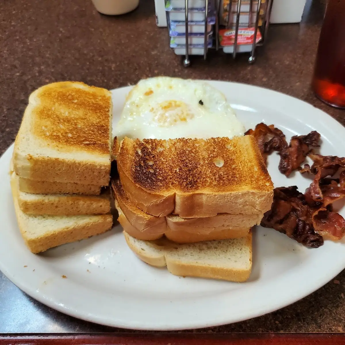 Bacon & Eggs and Toast