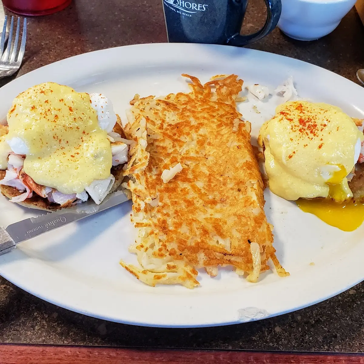 Crab Meat Eggs Benedict