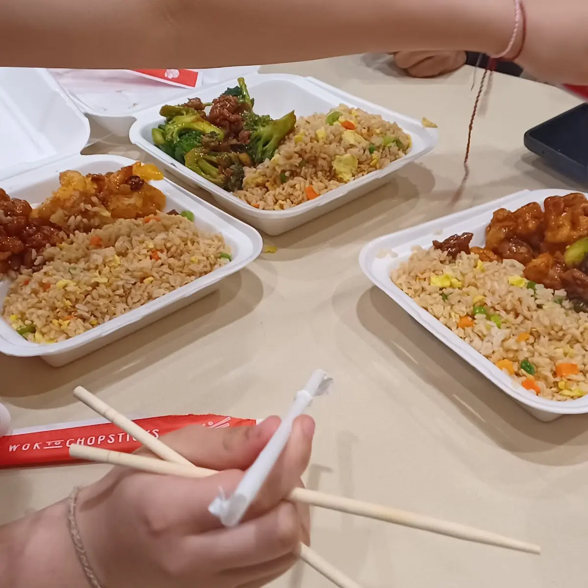 Orange Chicken Fried Rice