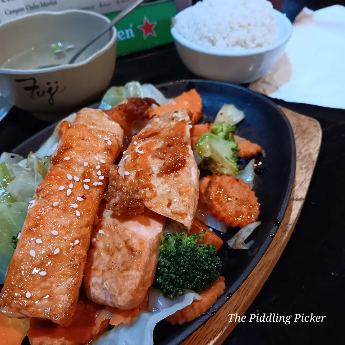 Salmon Teriyaki Appetizer