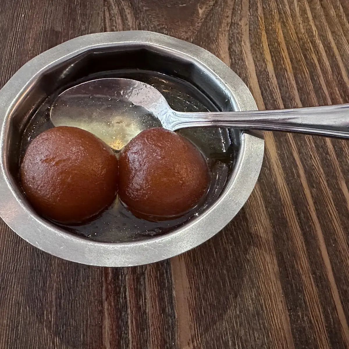 Kheer Rice Pudding and Gulab Jamun