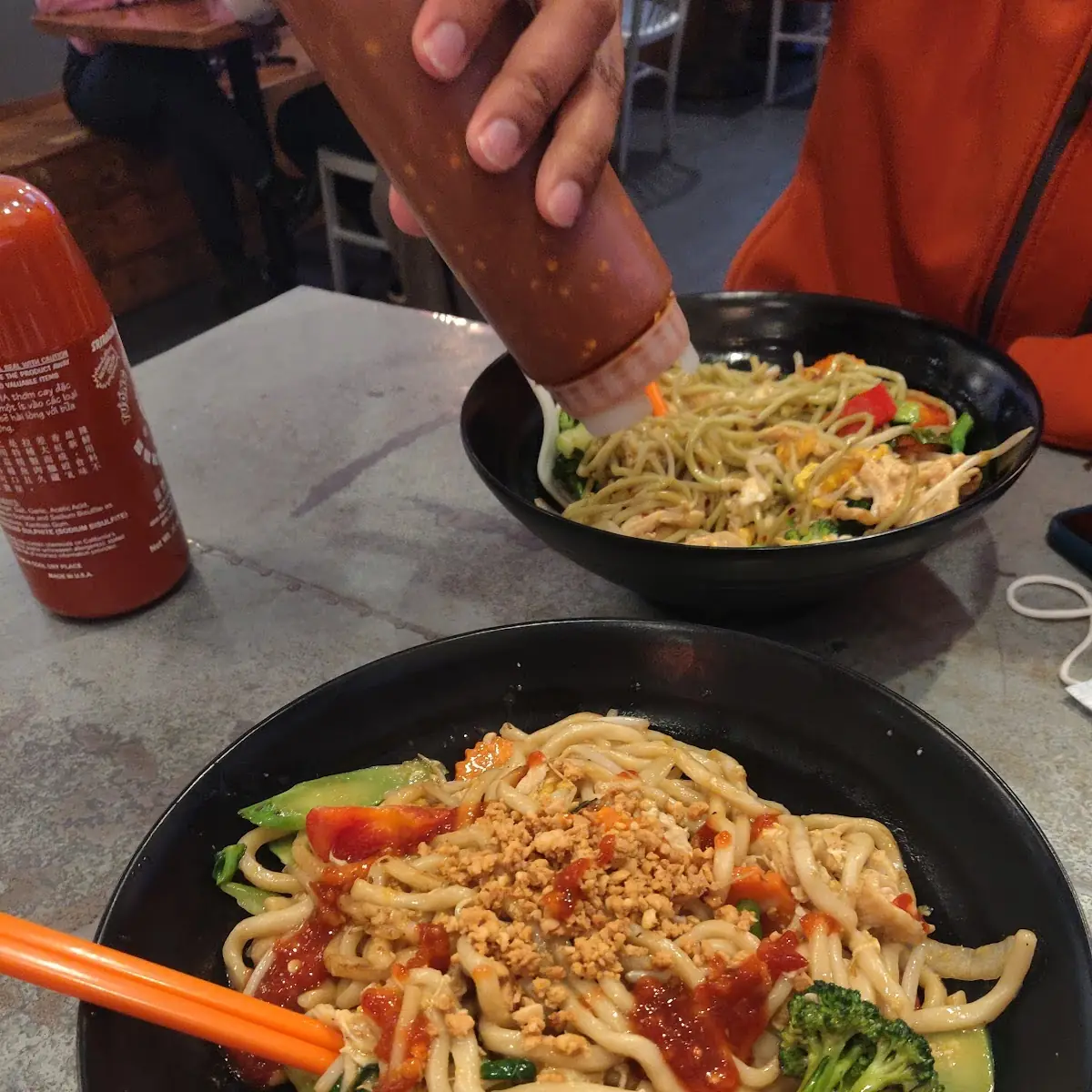 Hokkien Noodle w Malay & Chicken