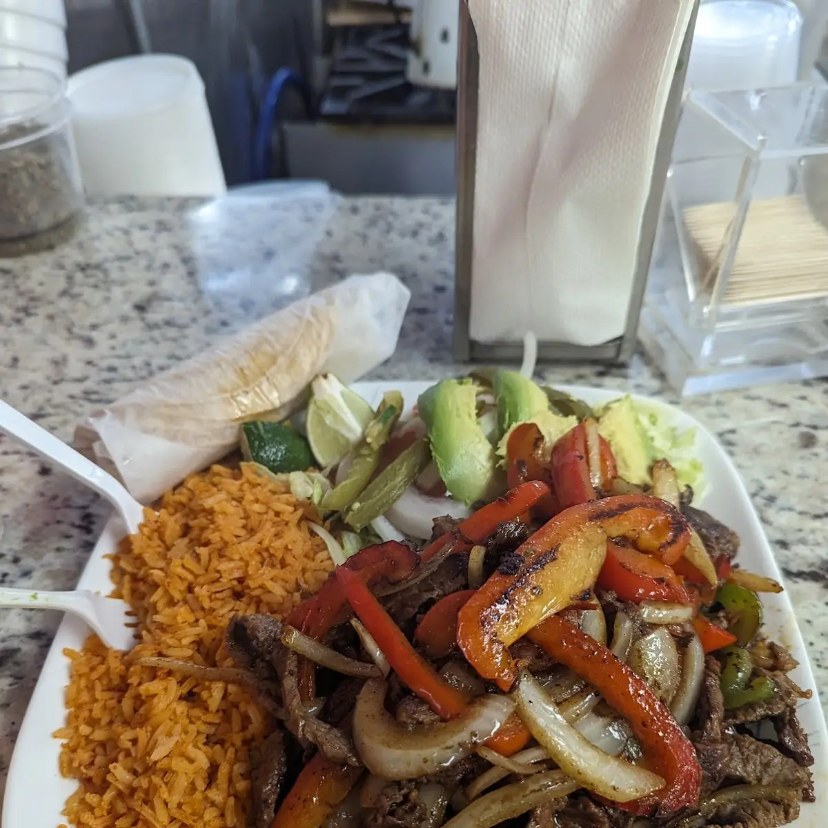 Steak Fajitas