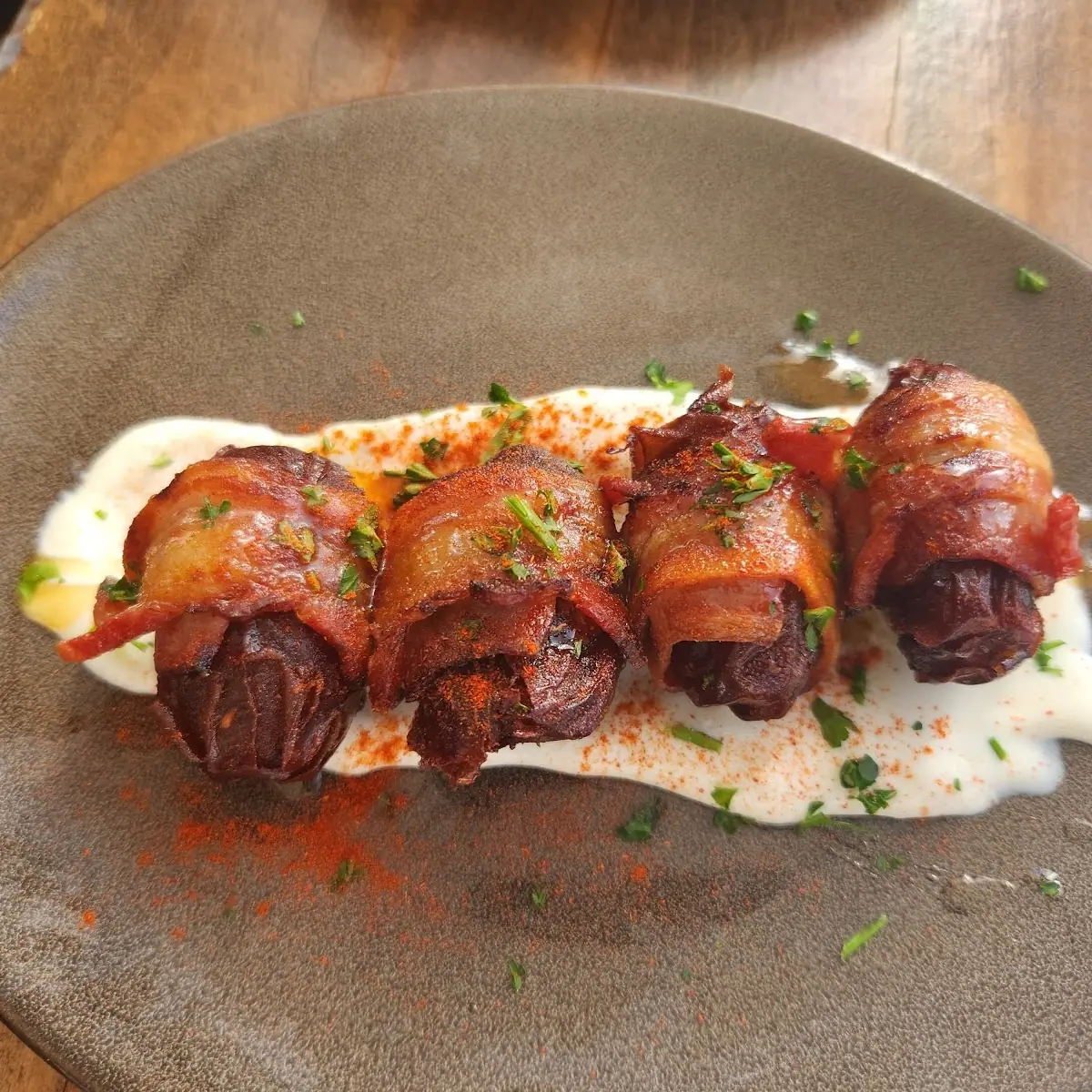 Bacon Wrapped Dates