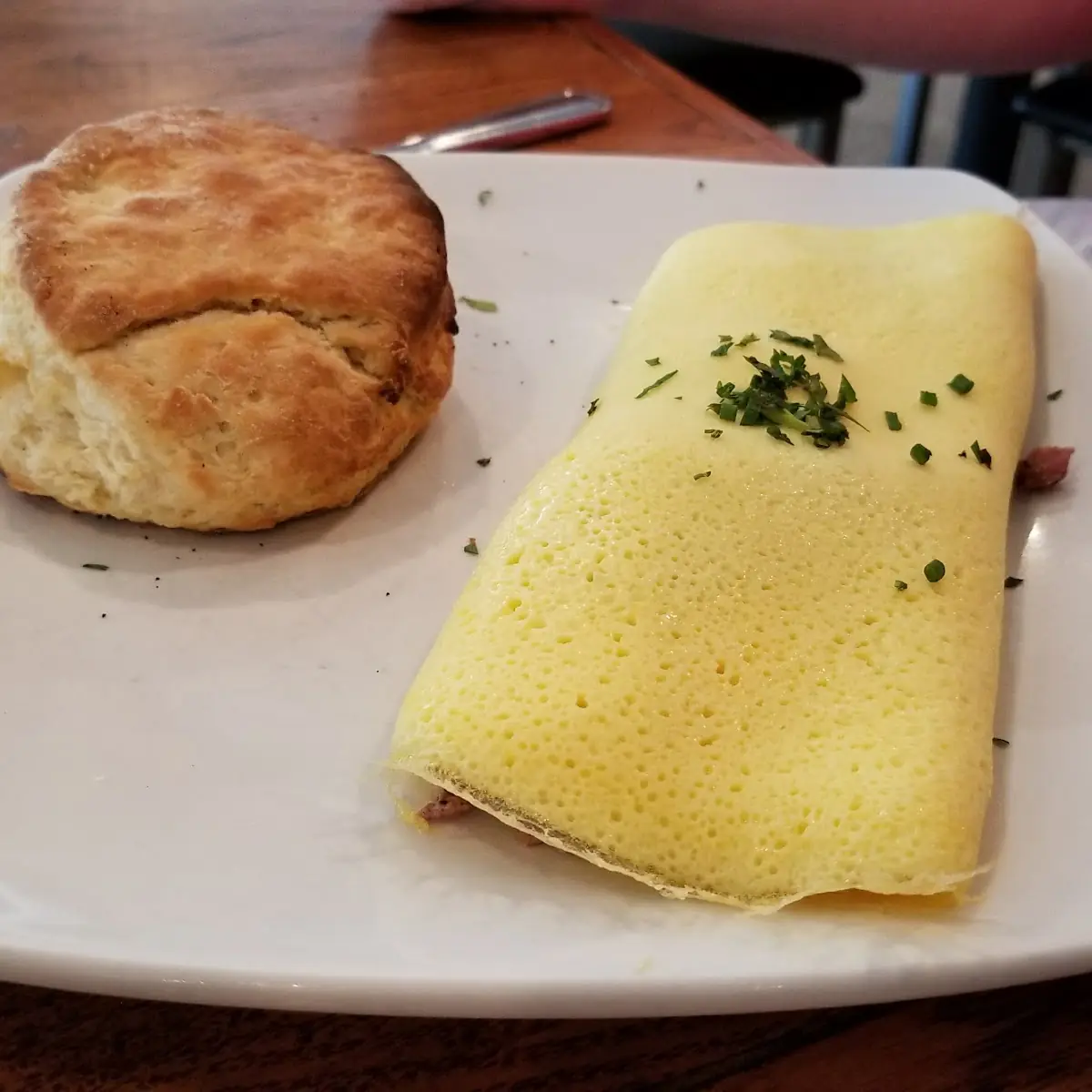 Cheese Omelet w Side