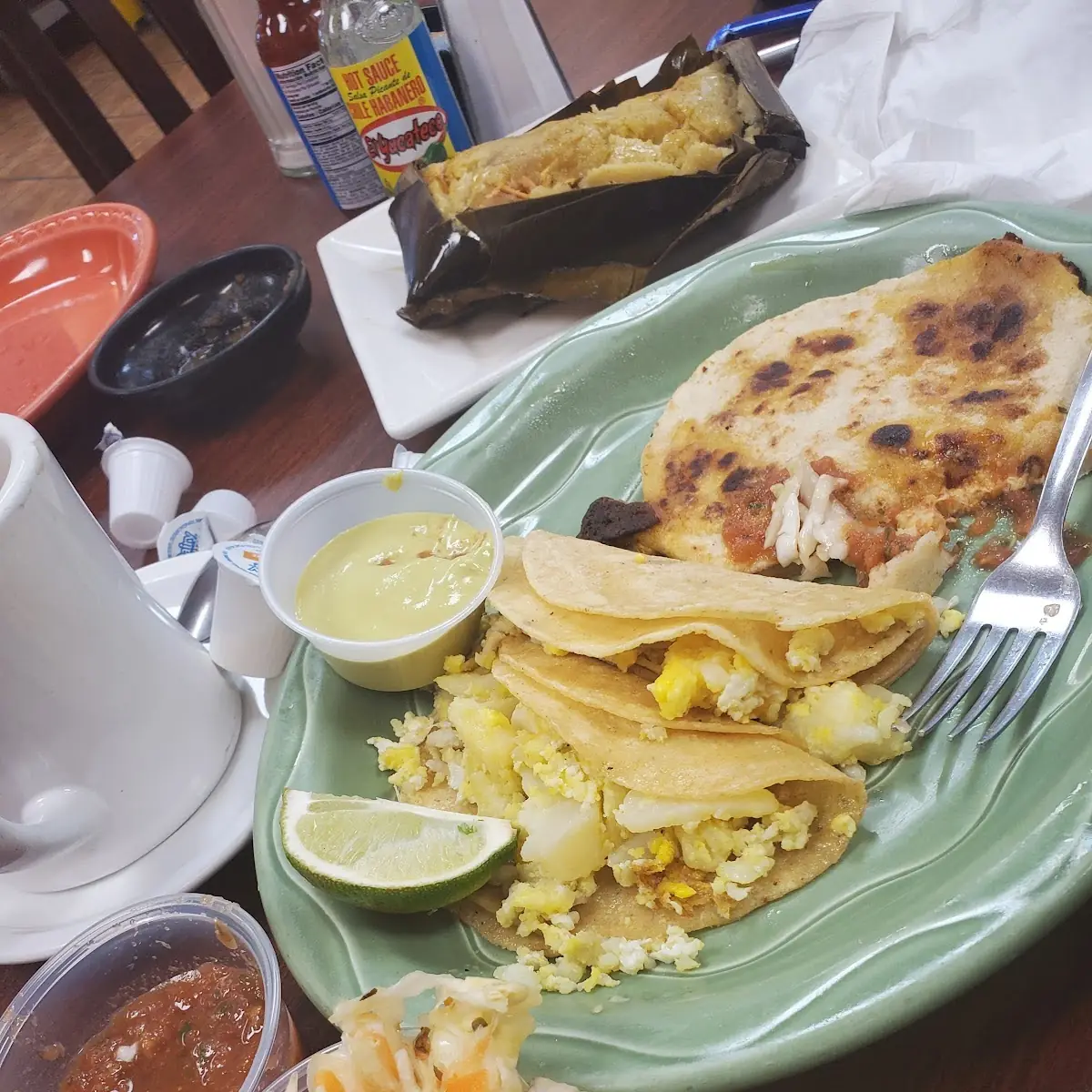 Chicken and Cheese Pupusa