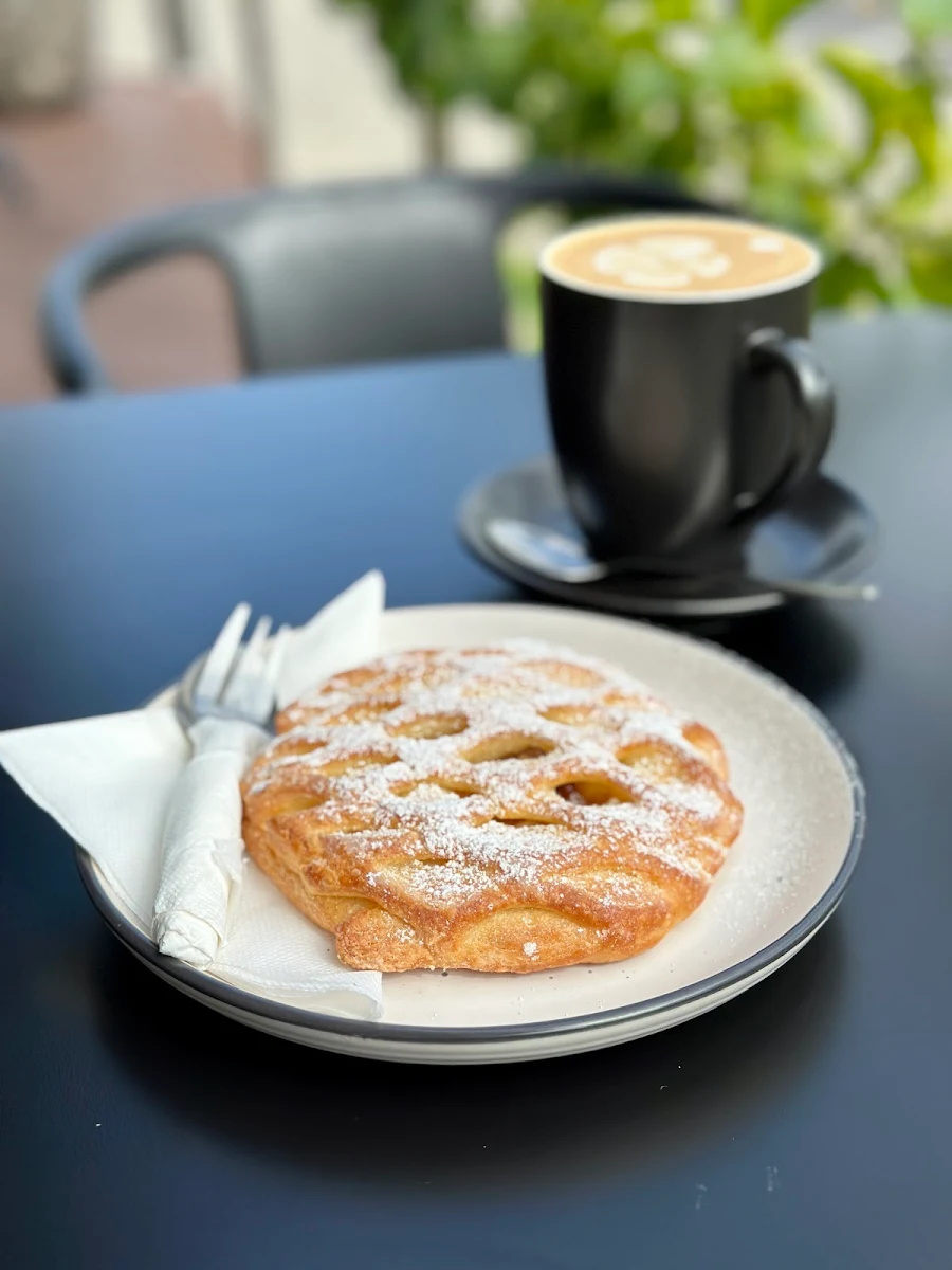 Almond Croissant, Frontier Coffee House