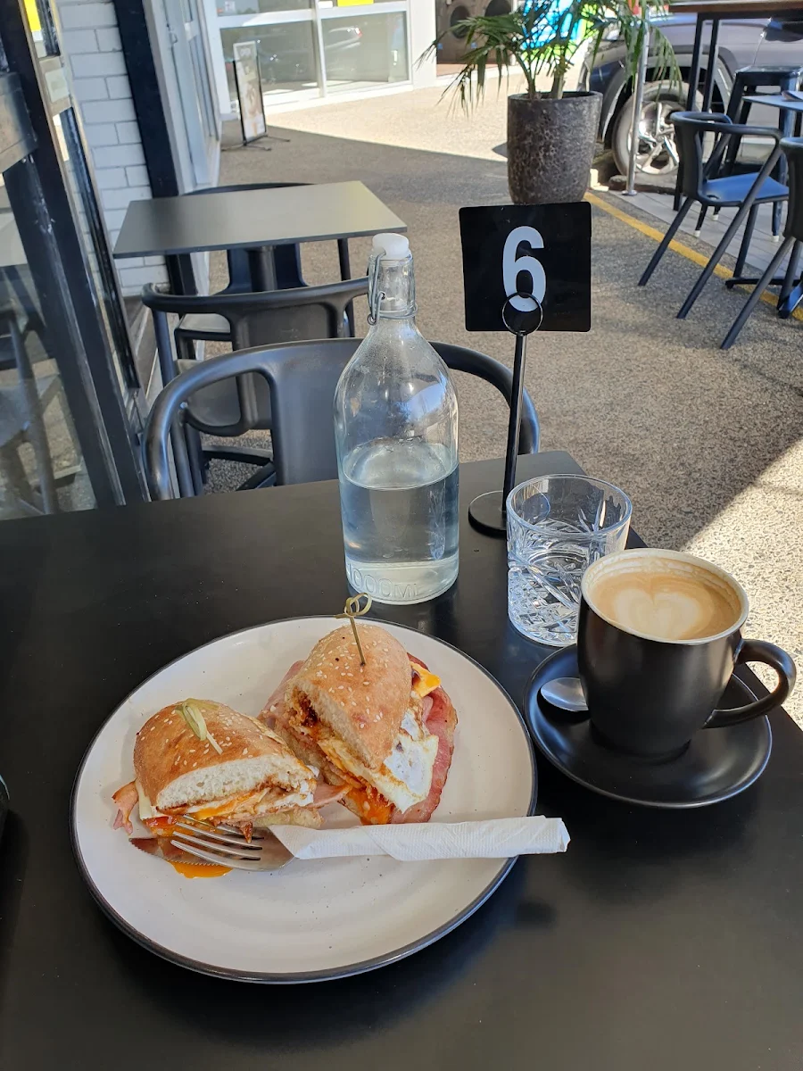Bacon and Egg Roll, Frontier Coffee House