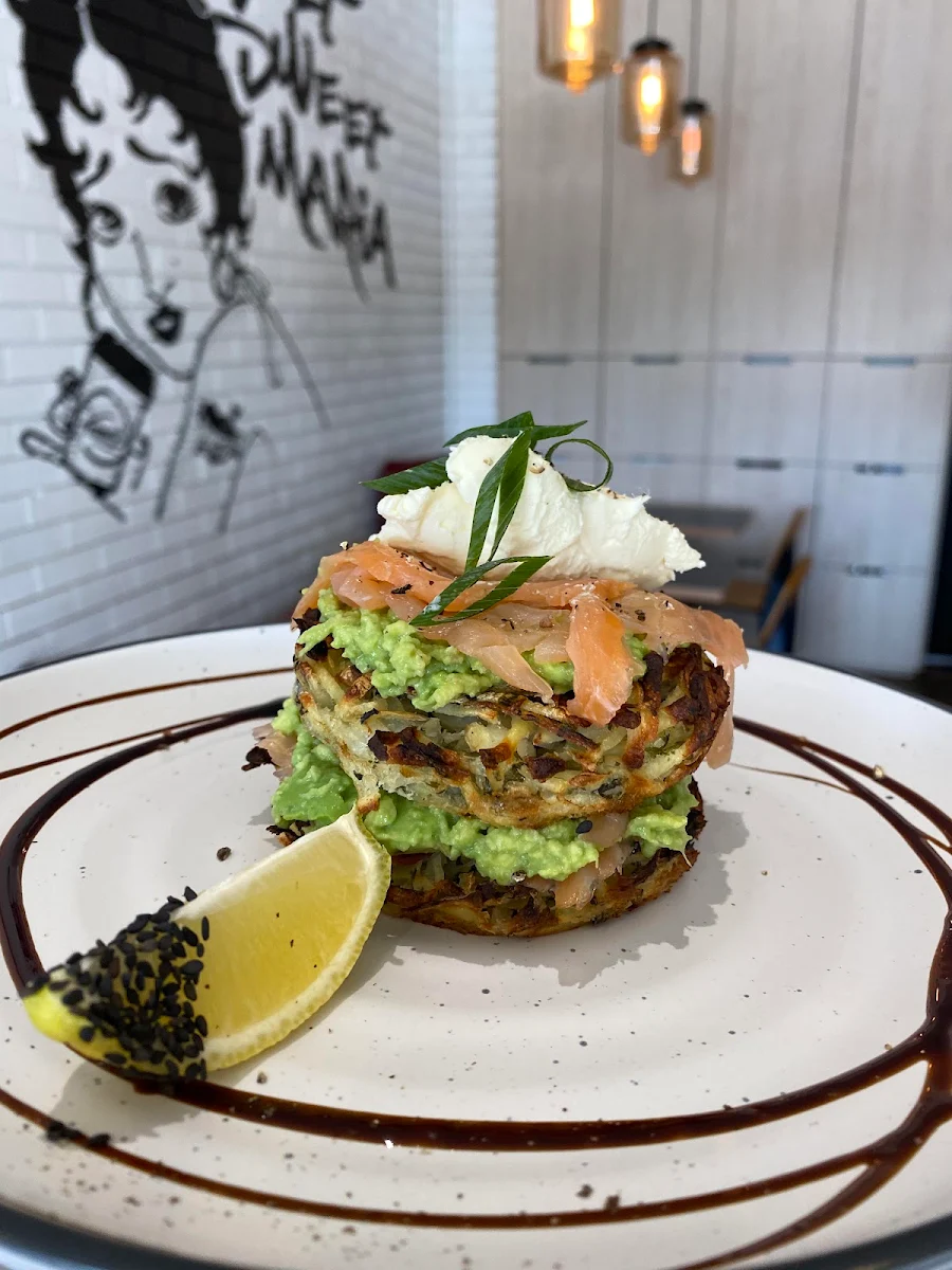 Potato Rosti Stack, Frontier Coffee House