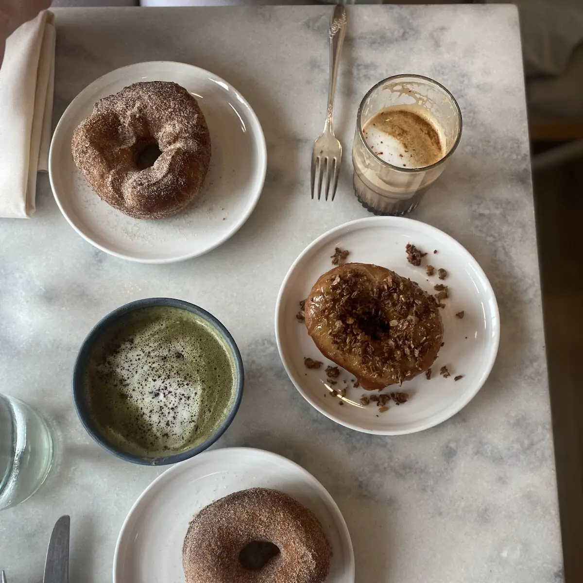 Hot Sourdough Doughnut