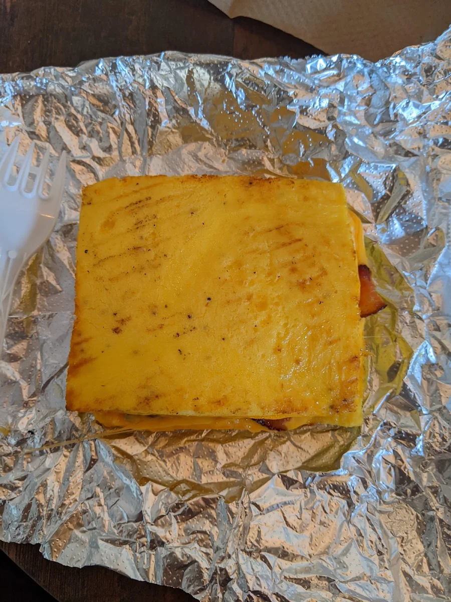 Naked Egg Sandwich