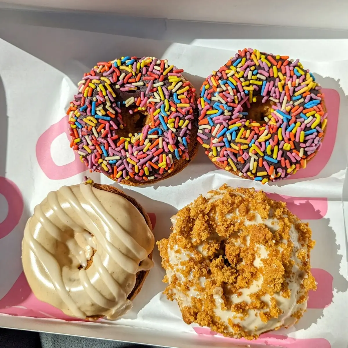 Homer Maple Chai and Peach Cobbler