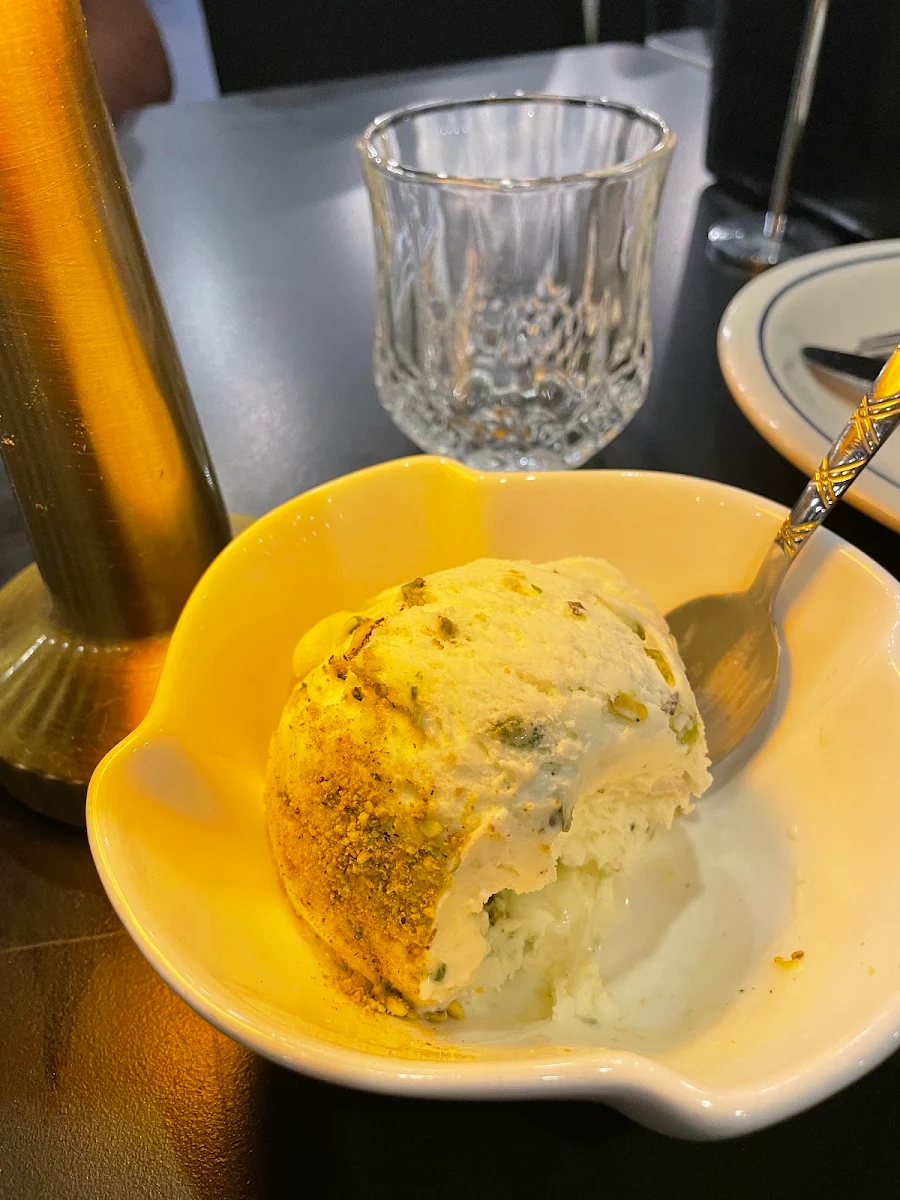 Arabic Ice Cream with Pistachio