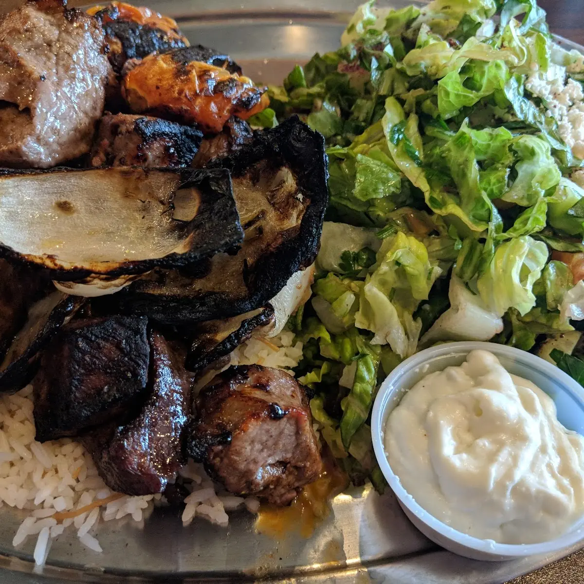 Beef Kebab with an Extra Kebab
