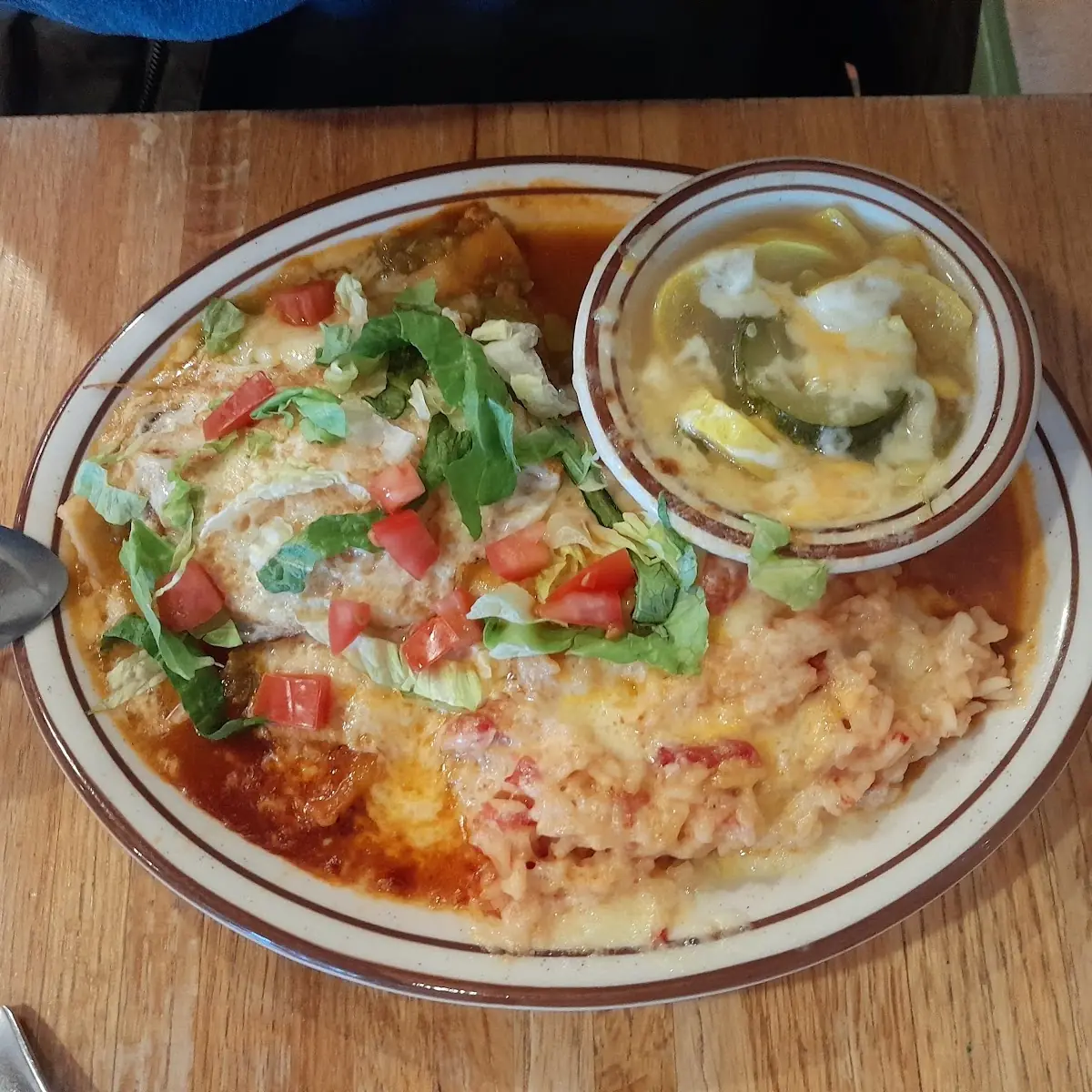 Enchilada Plate