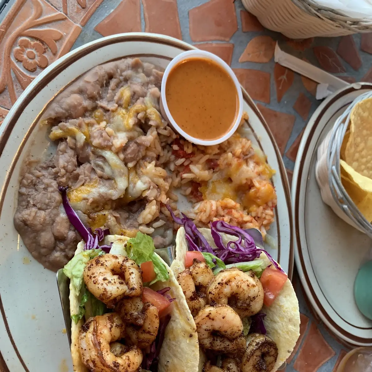 Pete’S Shrimp Taco Plate