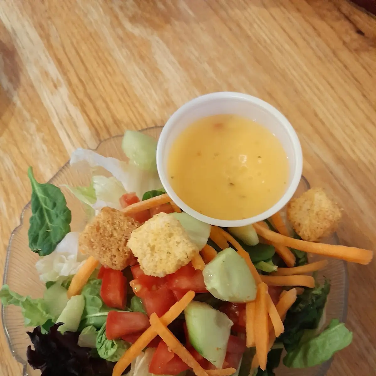 Side Salad with Italian Dressing