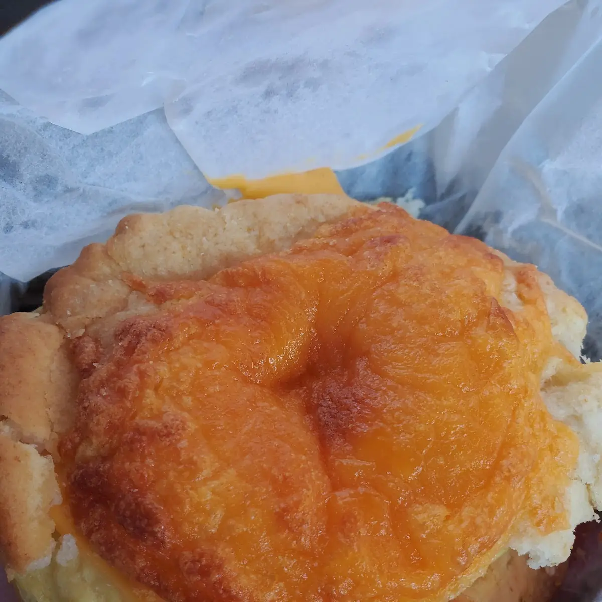 Cheese Biscuit with Egg