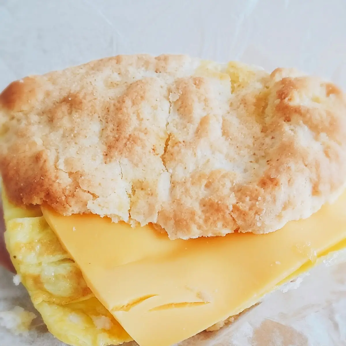 Ham Egg and Cheese Biscuit