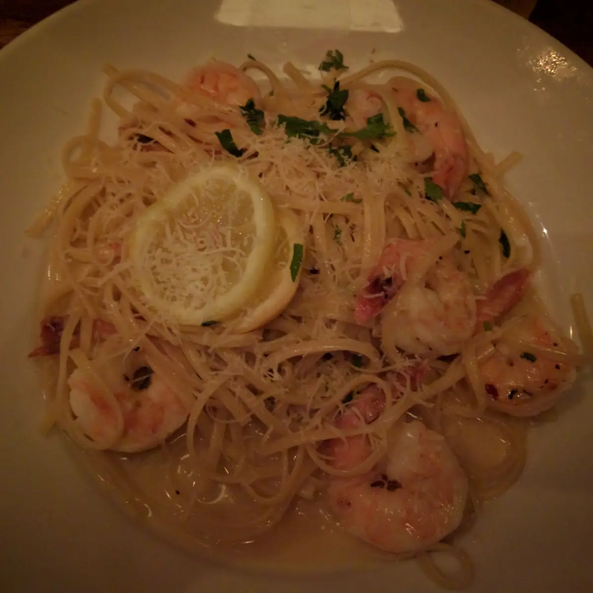 Shrimp Alfredo