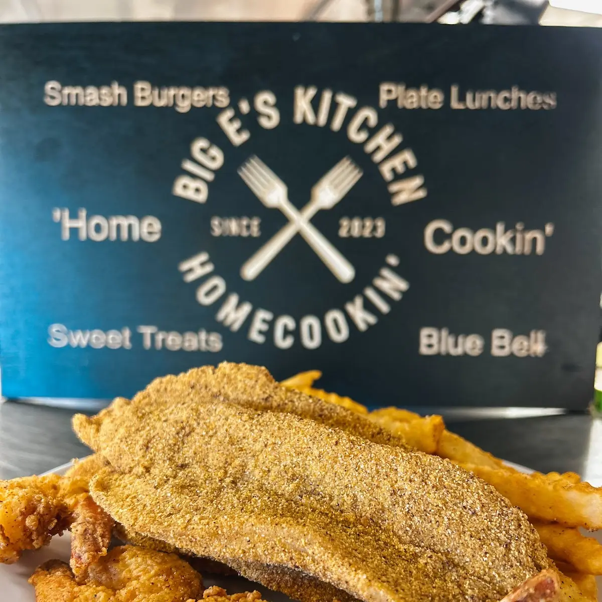 Fried Fish & Shrimp Combo