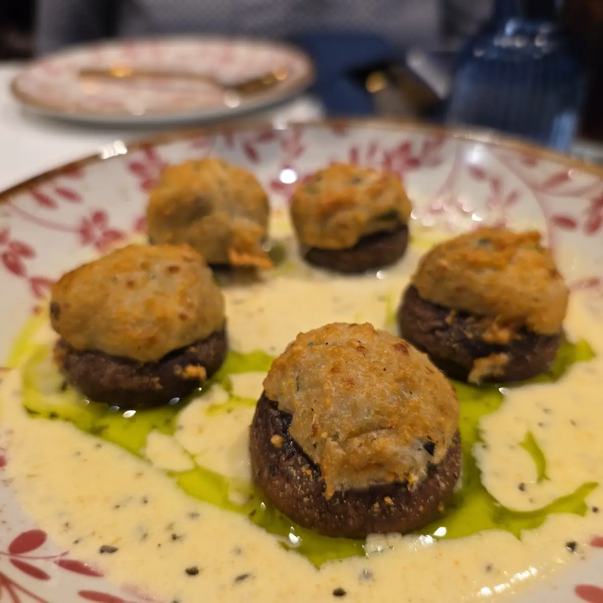 Crab Stuffed Mushrooms