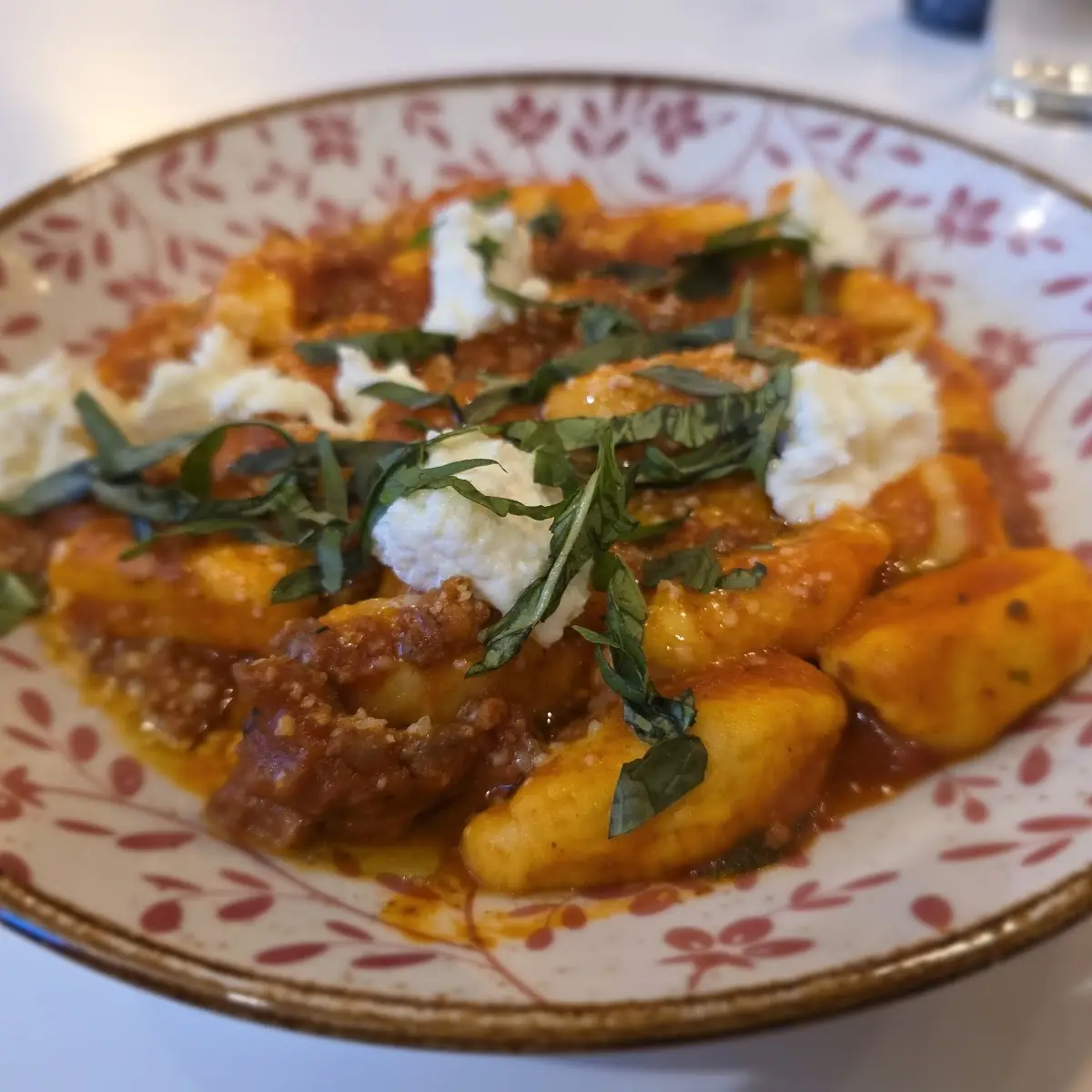 Lasagna Gnocchi with Bolognese Sauce