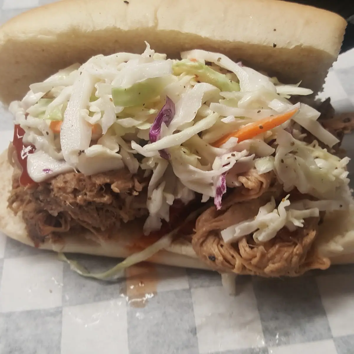 Pulled Pork & Slaw Sandwich Only