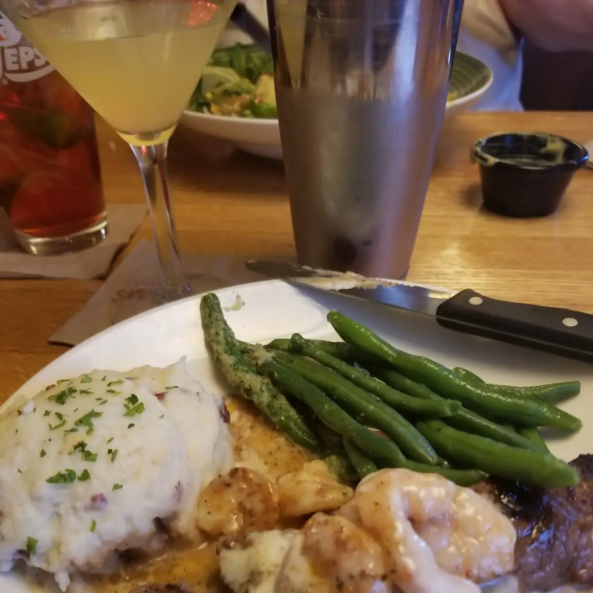 Shrimp 'N Parmesan Sirloin