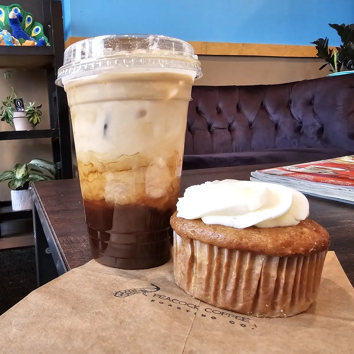Espresso and Carrot Cake Muffin