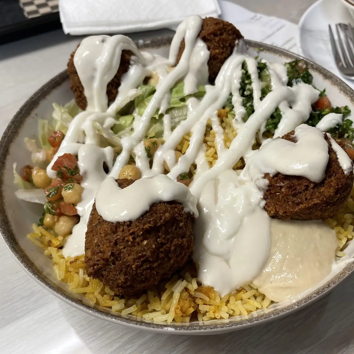 Falafel Veggie Bowl