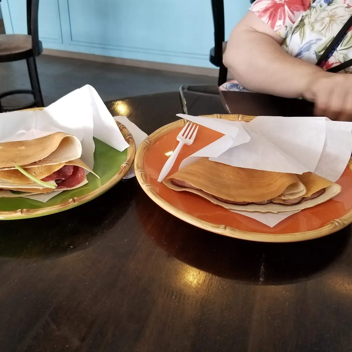 Ham & Cheese Crepe