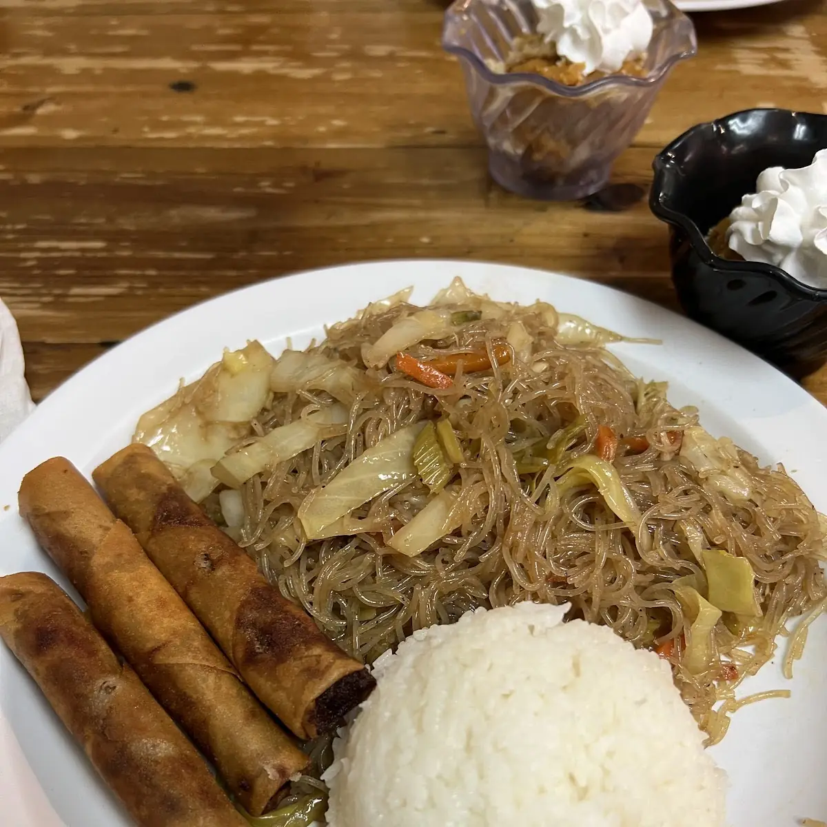 Pancit and Lumpia