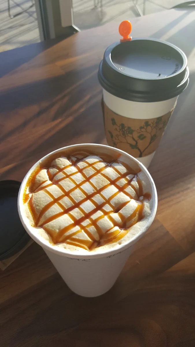 Peach Cobbler Latte