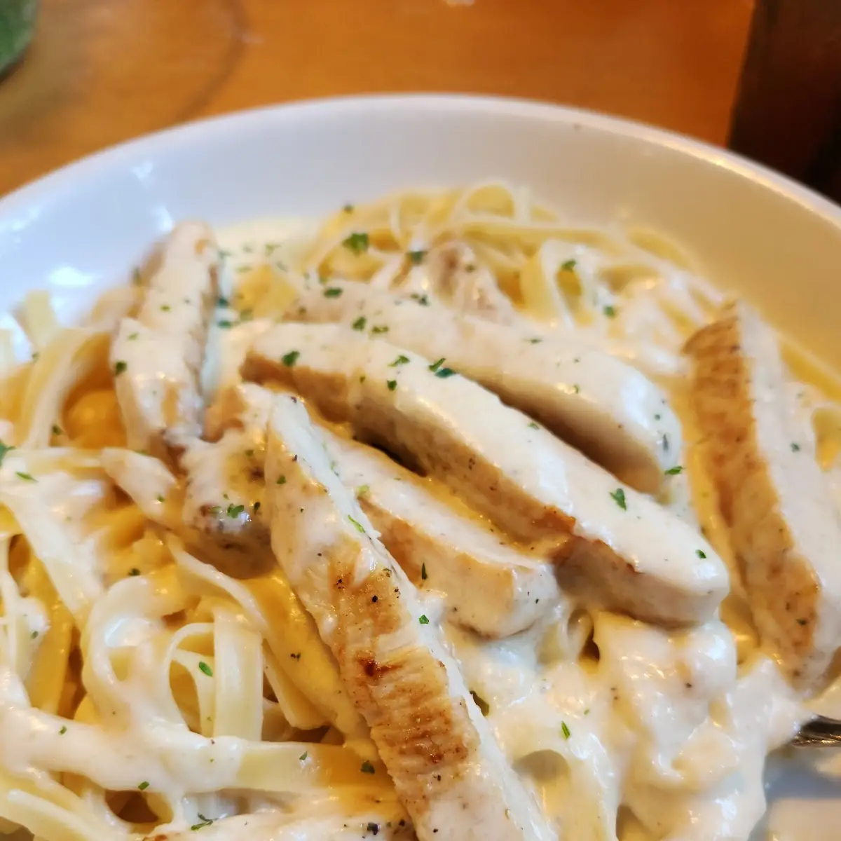 Chicken Fettuccine Alfredo