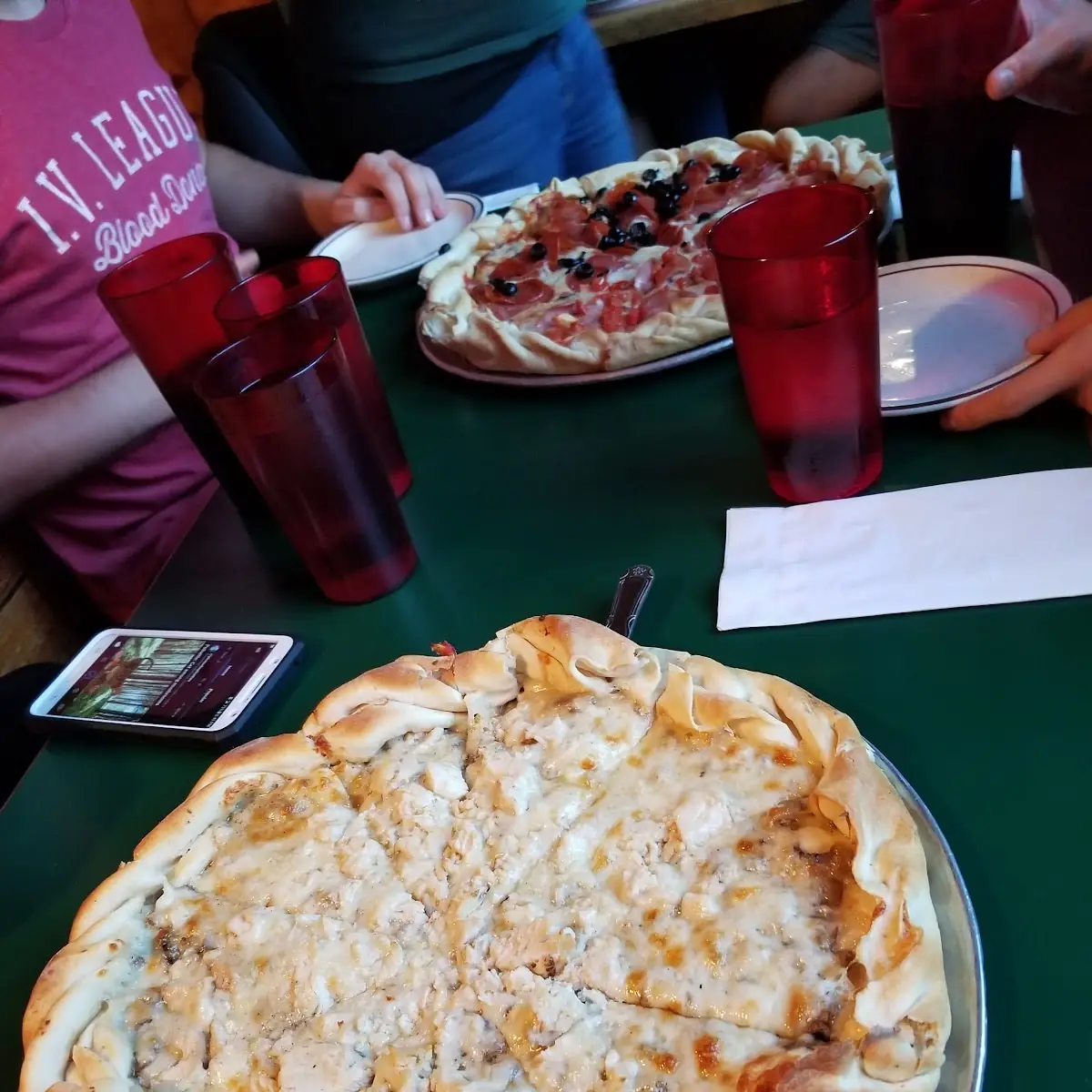 Garlic Chicken Pizza